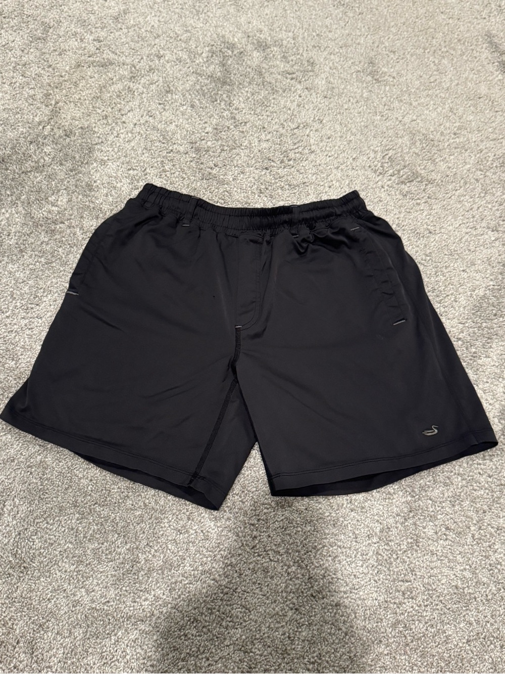 Southern Marsh 🌾 | Men's Black Hybrid Shorts